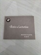 BMW R 25/3 LIBRETTO USO E MANUTENZIONE