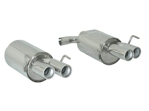 Scarico sportivo duplex