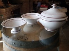 richard ginori set zuppiera fine 800 3 pezzi.