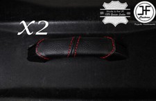 Rosso cucire maniglia - 2x, porta