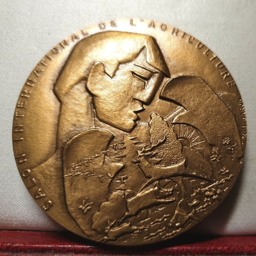 1970 59mm bronzo - arte, medaglia