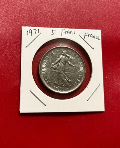 Moneta franchi francia - 5,