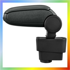 BRACCIOLO ALFA ROMEO MITO (2008-2018) RIVESTIMENTO PELLE NERA NUOVO