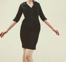 50s 60s VTG Little Black Dress