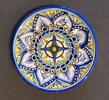 Piatto da parete decorato