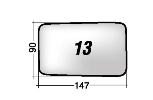Per fiat regata vetro - regata,