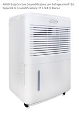 ARGO BabyDry  11 Deumidificatore 11L/24H con Refrigerante R134 e filtro