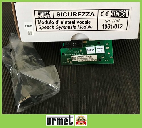 Urmet 1061 012 modulo - urmet, sintesi