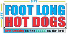 Insegna Striscione FOOT LONG