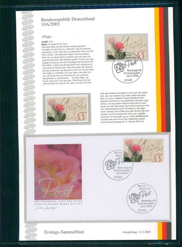 Brd etsb 2003 10a foglio - brd, 2003/10a