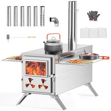 Portable Wood Stove Camping
