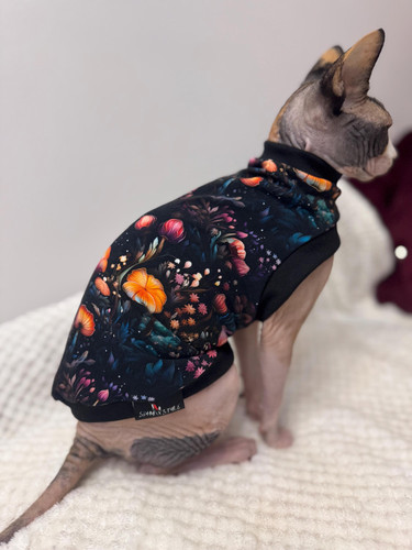 Shirt gatto cotone - gatto,