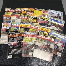 Lot of 22 Vintage Open Wheel Magazine Various Racing 1984-1995
