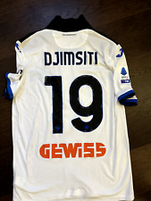 Maglia Atalanta match worn Djimsiti game day Serie A vs Fiore indossata shirt