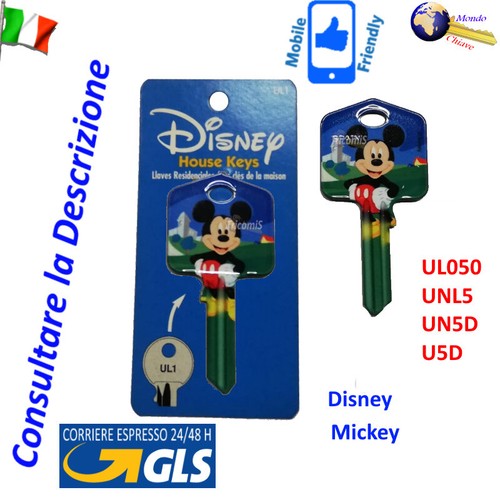 Chiave disney topolino mickey - chiave,