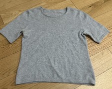 Maglione grigio taglia M 100% cashmere/cashmere Adagio Karstadt Galeria