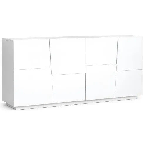Credenza ante bianco laccato - credenza, 4