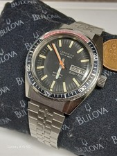 Orologio Uomo Automatico Caravelle Set O Matic Devil Diver 666 1977 Vintage Funzionante