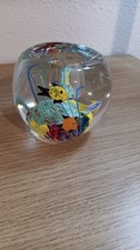 Vintage Art Glass Fish Bowl