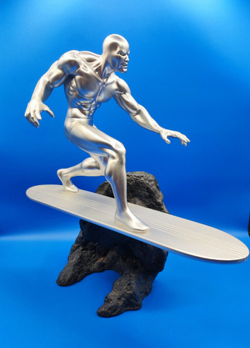 Silver surfer statue hard - silver,