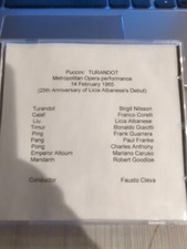 Turandot 1965 Live — Nilsson