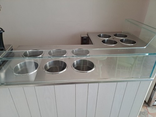 Banco pozzetti gelato glicole - banco,