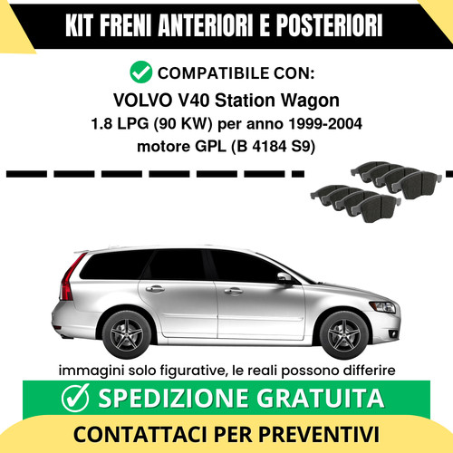 Pastiglie freno ant - freno, post
