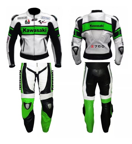 Tuta moto pelle uomo - in,