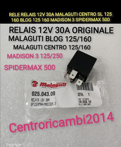 Rele relais 12v 30a - rele,