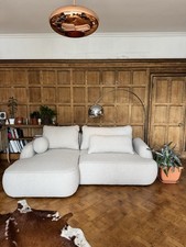 Divano letto a forma di L