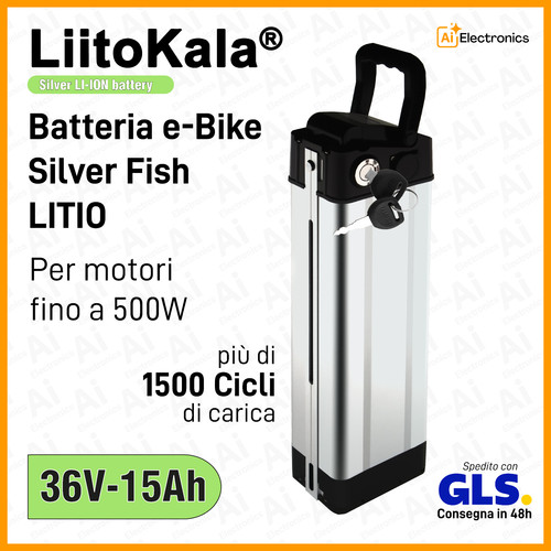 Batteria bici elettrica - batteria, e-bike
