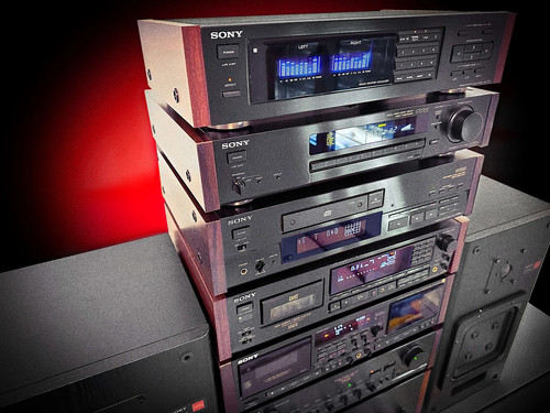 Sony hifi tower - es,