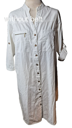 Abito bianco denim - , lavaggio