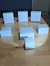 PANDORA ORIGINALE MEDIO E PICCOLO VUOTO SCATOLA CHIUSURA A SCATTO PACCHETTO X 7