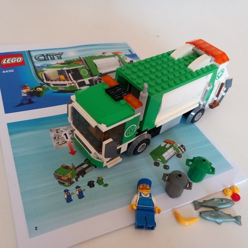 Lego city 4432 camion poubelle - lego,