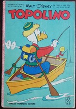 TOPOLINO LIBRETTO 386 - OTTIMO+ FUMETTO DISNEY DEL 1963 - CON BOLLINO E FIGURINE