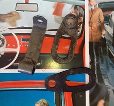 FIAT 500 F - L COPPIA RONDELLE STAFFE + STAFFA FISSAGGIO TUBO BENZINA (316)