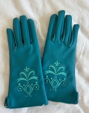 Costume cosplay invernale nordico ecopelle guanti Disney Frozen Jr. Elsa S/M