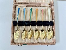 Set 6 cucchiai argento