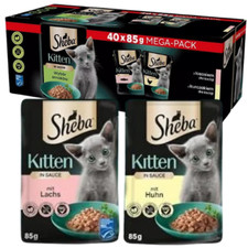 40 x 85 g SHEBA cibo umido con