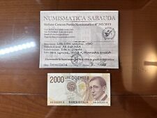REPUBBLICA BANCONOTA LIRE 2000