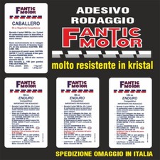 FANTIC MOTOR  adesivo
