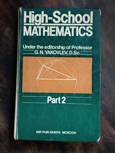 Matematica liceo parte mir - liceo, 2