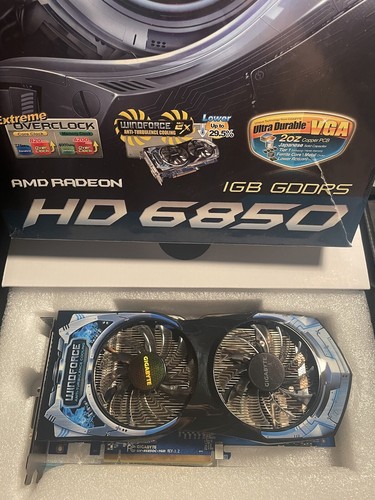 Gigabyte amd radeon 6850 oc - hd,