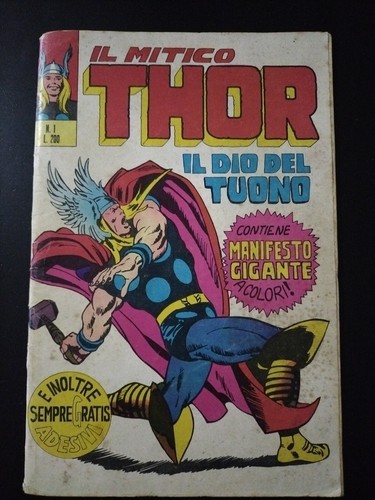Mitico thor numero - numero, italia