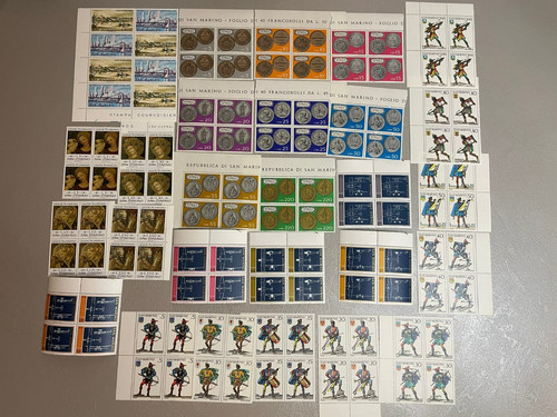 San marino 1973 francobolli - san,