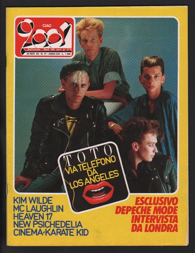 Ciao 2001 1984 depeche - depeche, mode