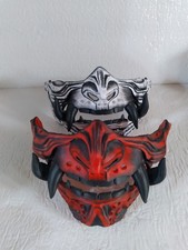 2 JAWZ CUSTOM dipinti J.T. PROFLEX Paintball, accessorio per maschera cosplay