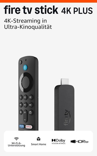 Amazon fire stick plus - stick, 4k