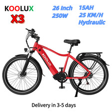 26" Biciclette elettriche 500W